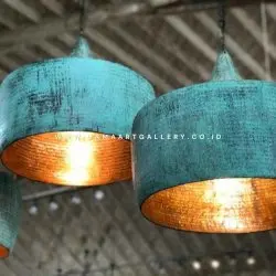 Lampu Gantung Tembaga Kuningan Asli